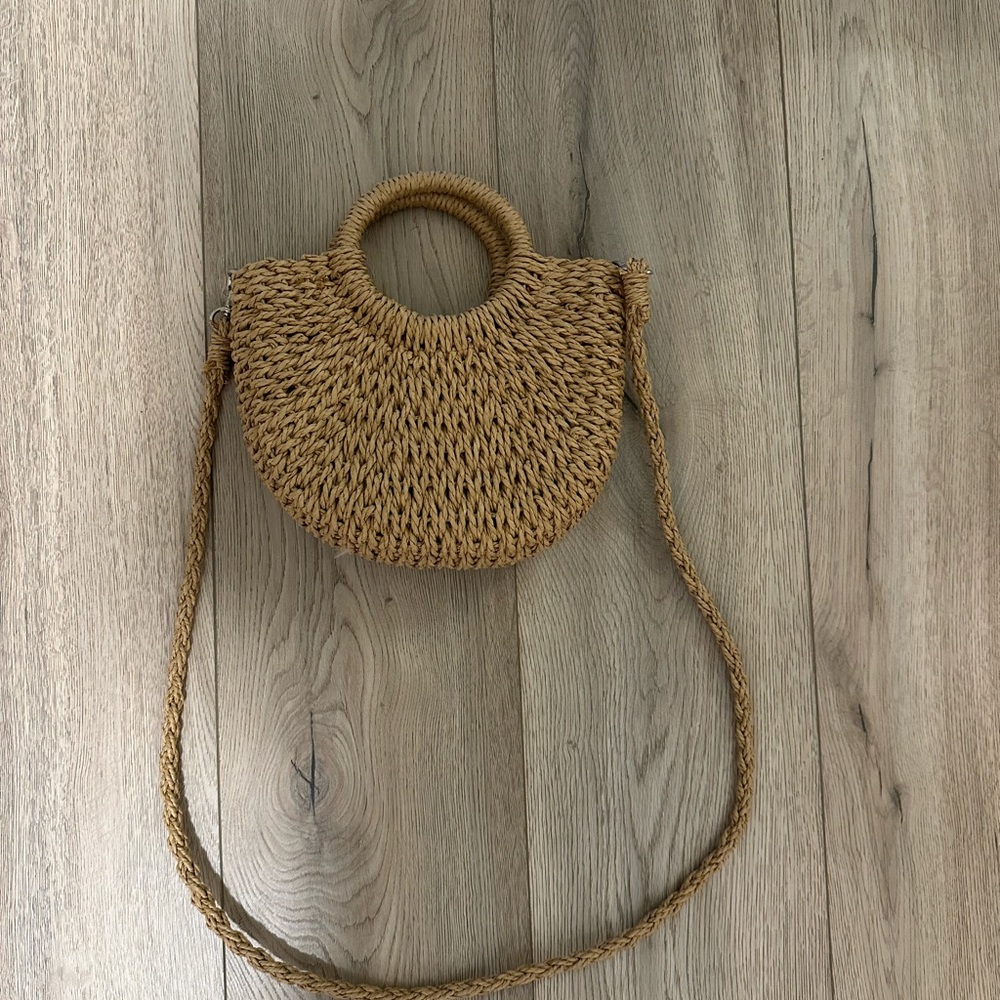 Straw handbag - Picture 2 of 3